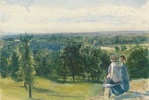 Dans Richmond Park - John William Inchbold