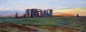 Stonehenge - John William Inchbold