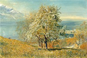 Le lac de Genève, c.1880-1882 - John William Inchbold