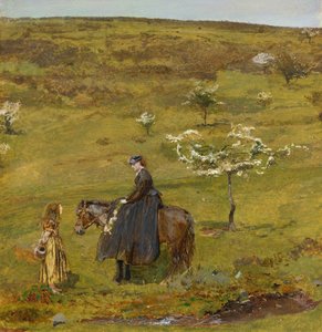 Mai sur la Colline, fin XIXe siècle - John William North