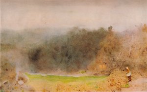 Le Cottage du garde-chasse, Somerset, 1904 - John William North