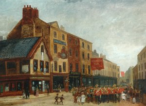Scène de rue à Halifax, 1890