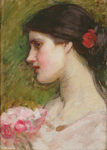 Camélias, vers 1880 - John William Waterhouse
