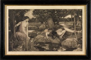 Écho et Narcisse - John William Waterhouse