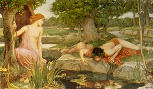 Écho et Narcisse, 1903, c1915 - John William Waterhouse