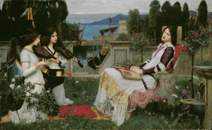 Sainte Cécile - John William Waterhouse