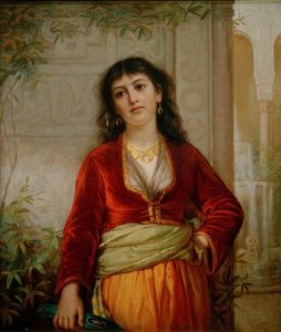 Le compagnon indésirable : Scène de rue au Caire - John William Waterhouse