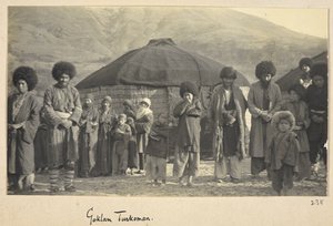 Province de Khorasan Razavi, Iran, vers 1908 (photo en noir et blanc) - John Williams Watson