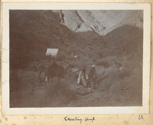 Province de Khorasan Razavi, Iran, vers 1908 (photo en noir et blanc)
