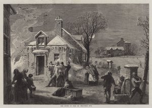 La maison en feu la veille de Noël