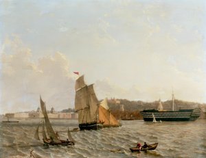 Vue sur la Tamise vers Greenwich avec l