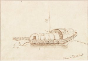 Bateau canard chinois - John Wilson Carmichael
