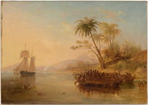 Le sauvetage de William DOyly, 1841