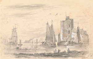 Scène de port