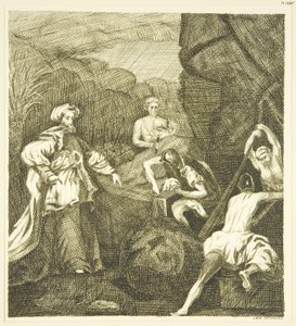 Retable de Hogarth - Scellement de la tombe - John Withers