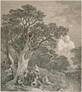 Gitans dans un bois, d