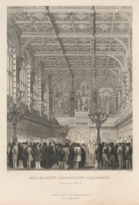 Sa Majesté Prorogeant le Parlement - Chambre des Lords - John Woods