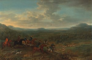Chasse au renard - John Wootton
