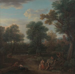 Paysage classique : Matin - John Wootton