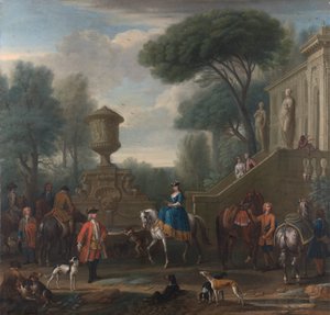 Préparation pour la chasse - John Wootton