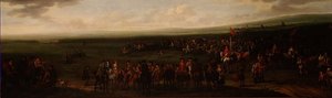 Le parcours circulaire à Newmarket - John Wootton