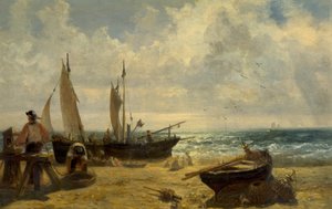 Scène côtière - John Wright Oakes