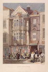 Taverne Paul Pindar, Bishopsgate, Londres, 1851 - John Wykeham Archer