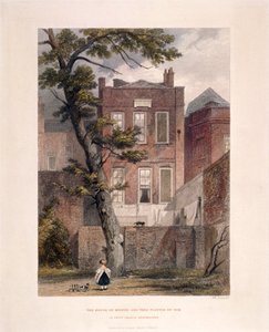Vue de la résidence de Milton, Petty France, Westminster, Londres - John Wykeham Archer