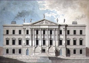 Conception pour un palais néoclassique