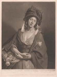 La fille aux fleurs