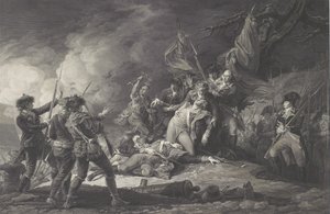 La mort du général Montgomery, lors de l