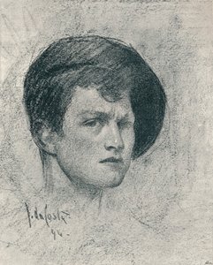 Autoportrait de John da Costa, vers 1895 - John da Costa