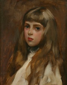 Portrait de Marjorie Armstrong, vers 1895 - John da Costa