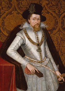 Roi Jacques VI et I, c.1605 - John de the Elder Critz