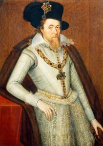 Portrait de James Stuart - John de the Elder Critz