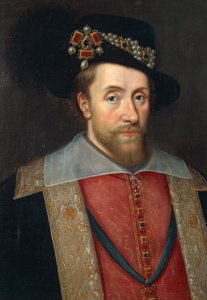 Portrait de James Stuart - John de the Elder Critz