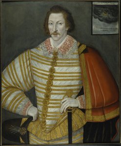 Portrait de Thomas Cavendish, le Circumnavigateur - John the Younger (attr.to) Bettes