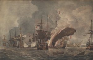 La Bataille du Nil, vers 1800