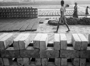 Usines de briques à Kolkata, Inde, 2016 (photo)