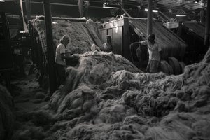 Usine de jute, Kolkata, Inde, 2017 (photo)