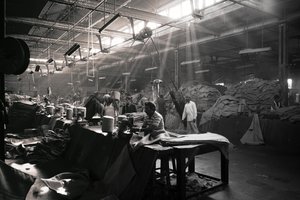 Usine de jute, Kolkata, Inde, 2017 (photo)