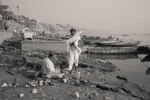 Manikarnika Ghat, Varanasi, 2016 (photo)