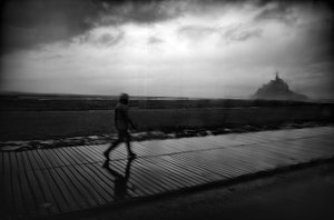 On route to Mont St Michel, 2022 (photo)