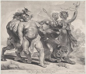 Ivresse de Bacchus, 1630-57 - Jonas Suyderhoef