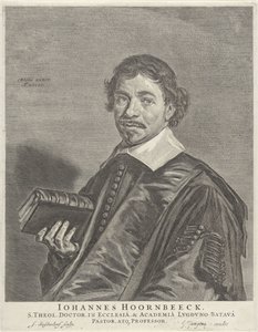 Portrait de Johannes Hoornbeeck - Jonas Suyderhoef