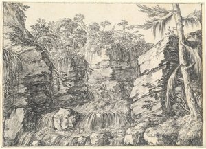 Une cascade entre des falaises rocheuses - Jonas Umbach