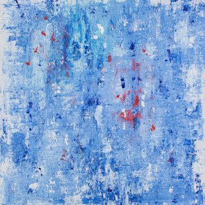 Abstrait bleu vif