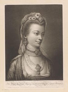 Portrait de Charlotte de Mecklembourg