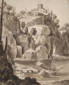 Côte Rocheuse avec un Bateau - Joos de Momper the younger