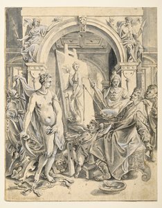 Apelle peignant Campaspe